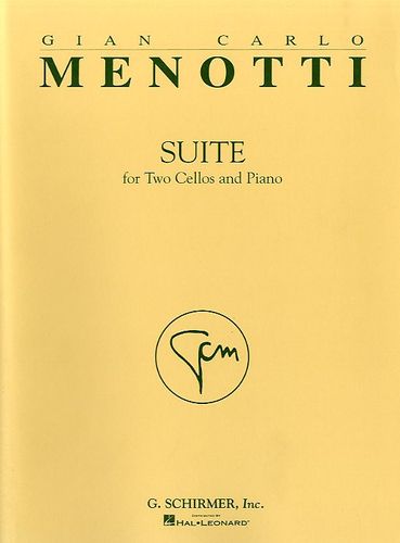 MENOTTI G.C. - SUITE DOS VIOLONCHELOS Y PIANO