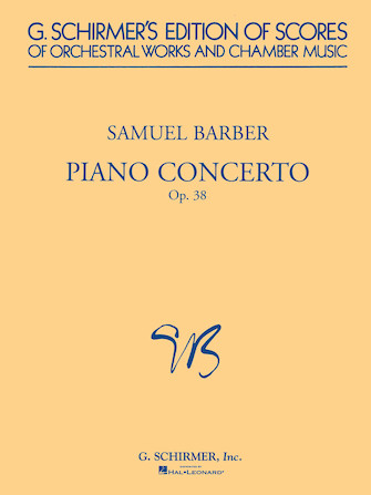 BARBER S. - CONCIERTO PIANO OP.38