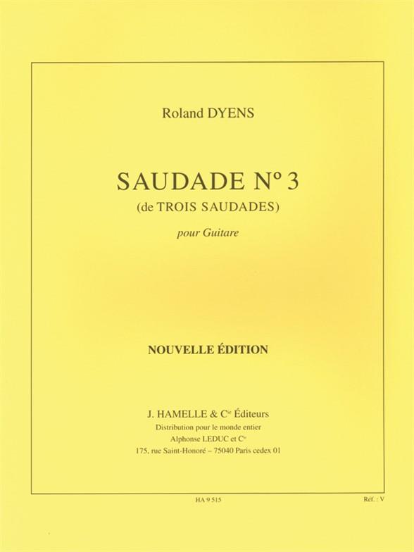 DYENS R. - SAUDADE Nº3 -