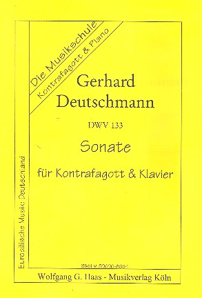 DEUTSCHMANN J. - SONATA CONTRAFAGOT DWW133