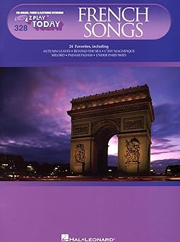 ALBUM .- FRENCH SONGS E-Z PLAY TODAY V.328 *** DERECHOS RENSTRINGIDOS***