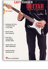 STETINA T. - LEFT HANDED GUITAR COMPLETE METHOD (+CD)