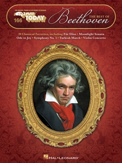 BEETHOVEN .- THE BEST OF E-Z PLAY TODAY V.166