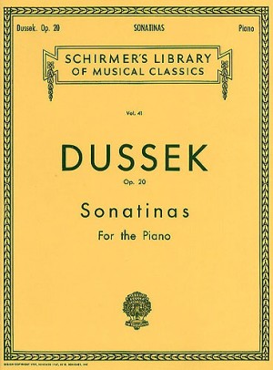 DUSSEK J.L. - SONATINAS (6) PARA PIANO - OP.20