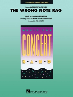 BERNSTEIN L. - THE WRONG NOTE RAG (SCORE Y PARTES) BANDA