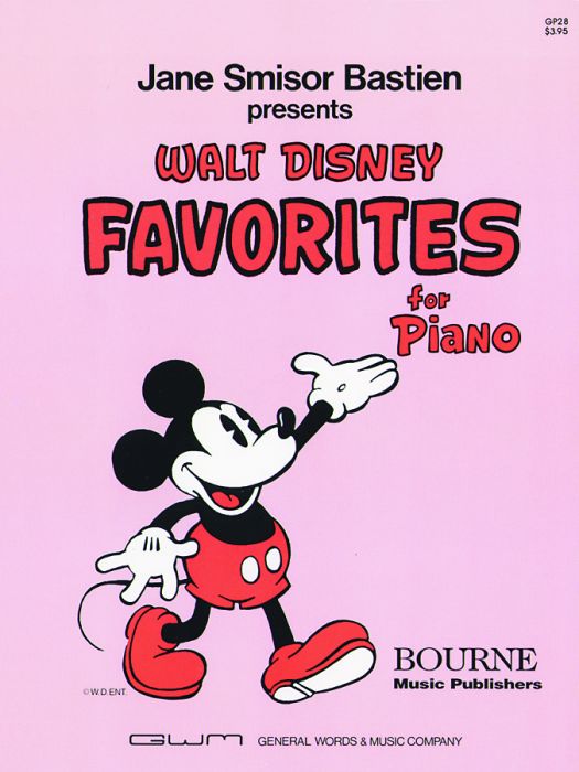BASTIEN J. - WALT DISNEY FAVORITES -PIANO