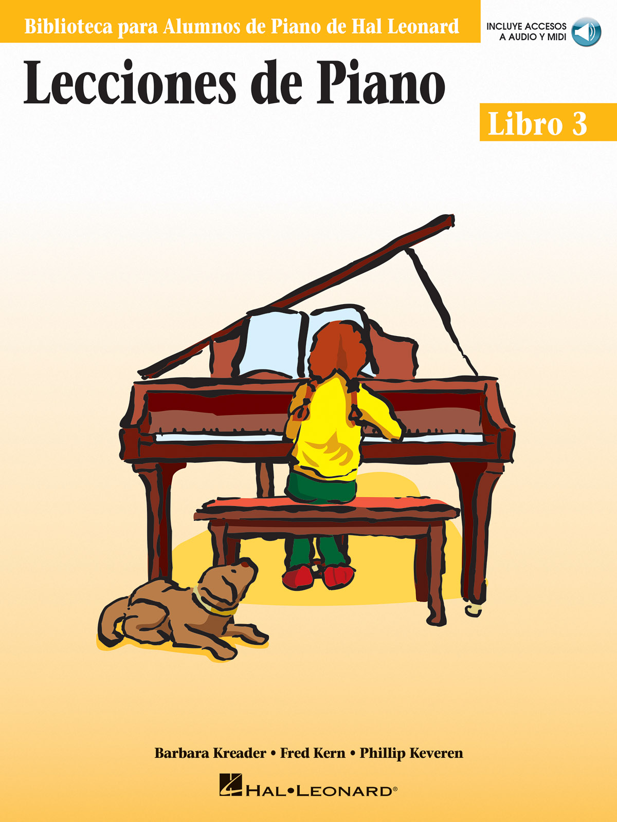 KREADER/KERN/KEVEREN - LECCIONES DE PIANO LIBRO 3 (+AUDIO DESCARGABLE)