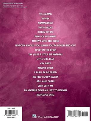 JOPLIN J. - A NIGHT WITH JANIS JOPLIN -PIANO