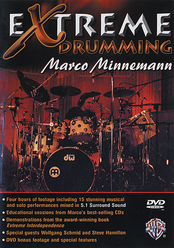 MINNEMANN M. - EXTREME DRUMMING (DVD) (BATERIA) -