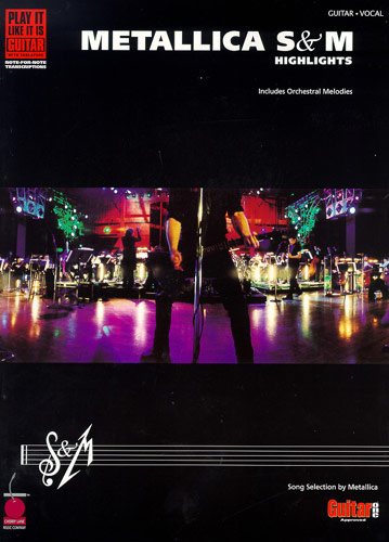 METALLICA - METALLICA S&M HIGHLIGHTS (TABLATURA) -
