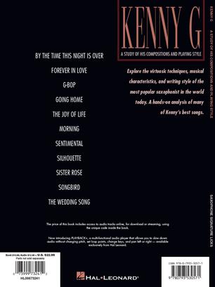 KENNY G. - SAXOPHONE SIGNATURE LICKYS (AB) (+CD) - 4
