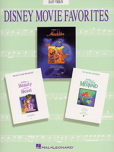 DISNEY W. - MOVIE FAVORITES (EASY VIOLIN) -