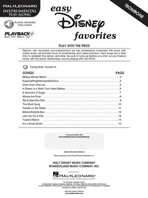 DISNEY W. - EASY FAVORITES (TB) + CD