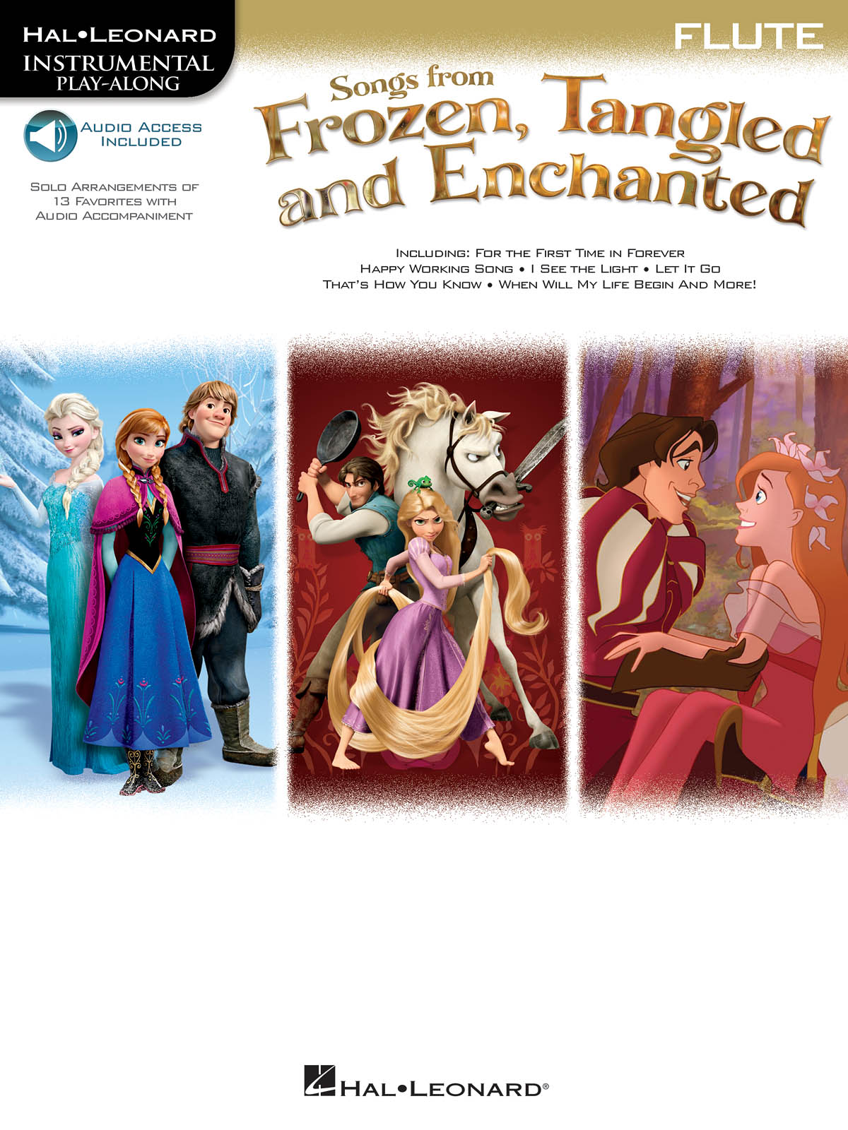 DISNEY W. - FROZEN, TANGLED AND ENCHANTED (FL) PLAY ALONG +DESCARGA