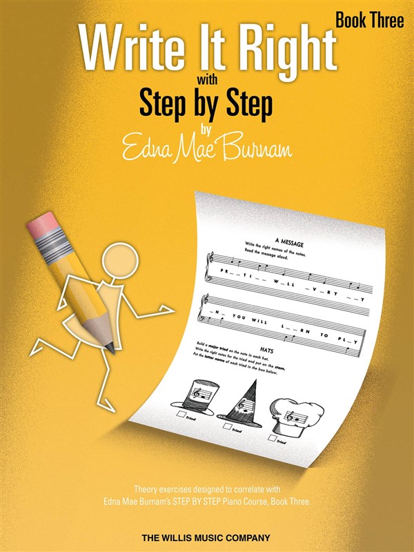 BURNAM E.M. - WRITE IT RIGHT STE BY STEP Vº3 INGLES