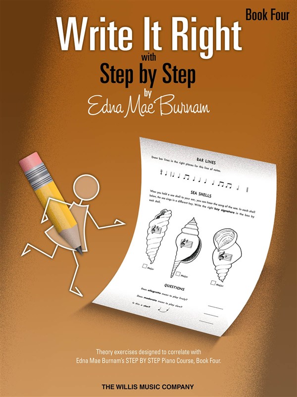 BURNAM E.M. - WRITE IT RIGHT STE BY STEP Vº4 INGLES