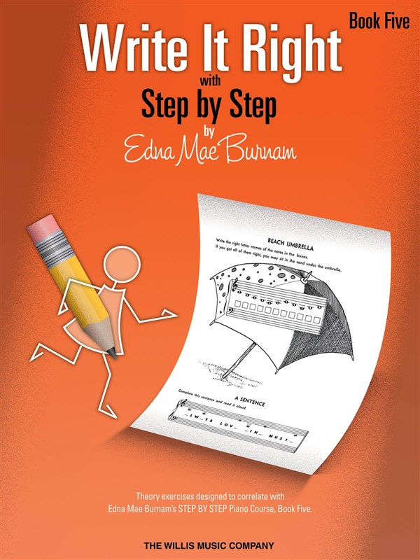 BURNAM E.M. - WRITE IT RIGHT STE BY STEP Vº5 INGLES