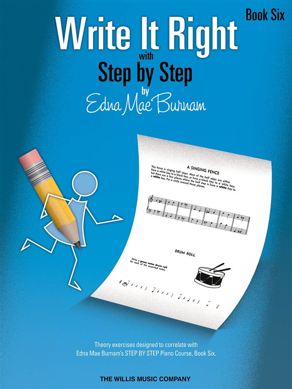 BURNAM E.M. - WRITE IT RIGHT STE BY STEP Vº6 INGLES