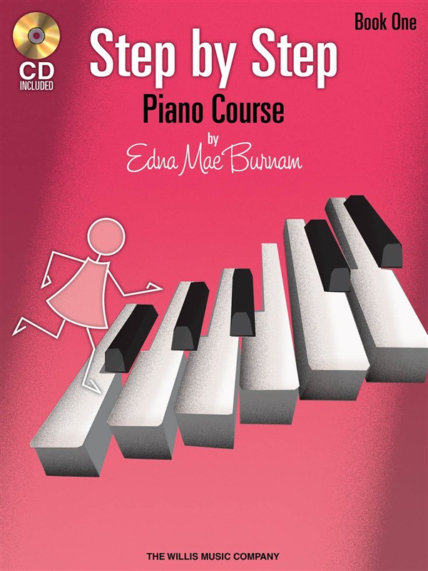 BURNAN E.M. - STEP BY STEP PIANO COURSE Vº 1+CD INGLES