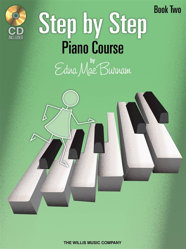 BURNAN E.M. - STEP BY STEP PIANO COURSE Vº 2+CD INGLES