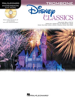 DISNEY. -  CLASSICS PLAY-ALONG +CD (TROMBON)