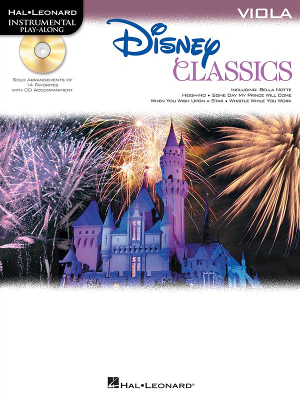 DISNEY. -  CLASSICS PLAY-ALONG +CD (VIOLA)