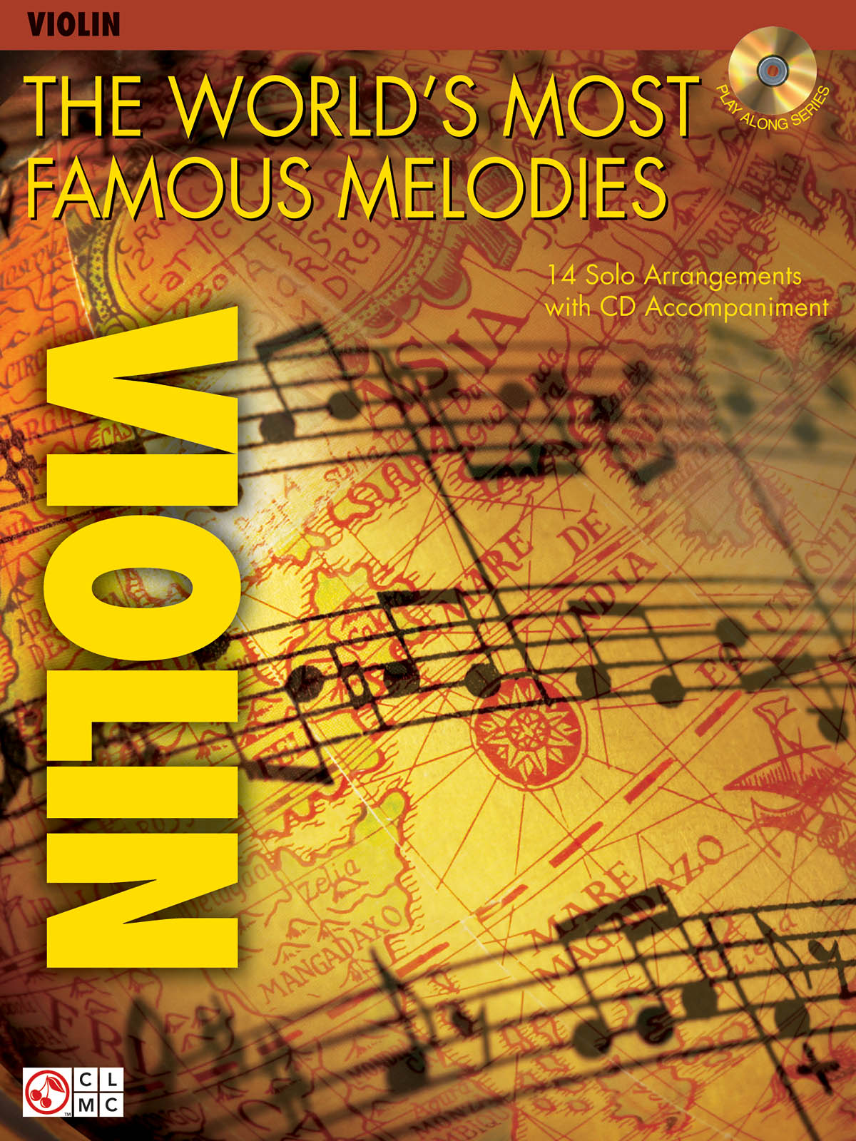 ALBUM - THE WORLDS MOST FAMOUS MELODIES +CD VIOLIN