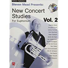 MEAD S. - NEW CONCEPT STUDIES FOR EUPHONIUM V.2+CD CLAVE DE FA