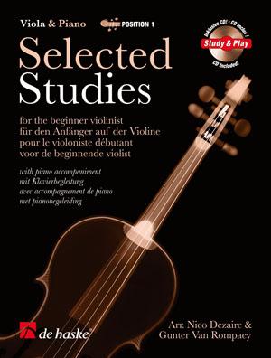 DEZAIRE/ROMPAEY. - SELECTED STUDIES POSITION V.1º (+2CDS) (VIOLA/P)