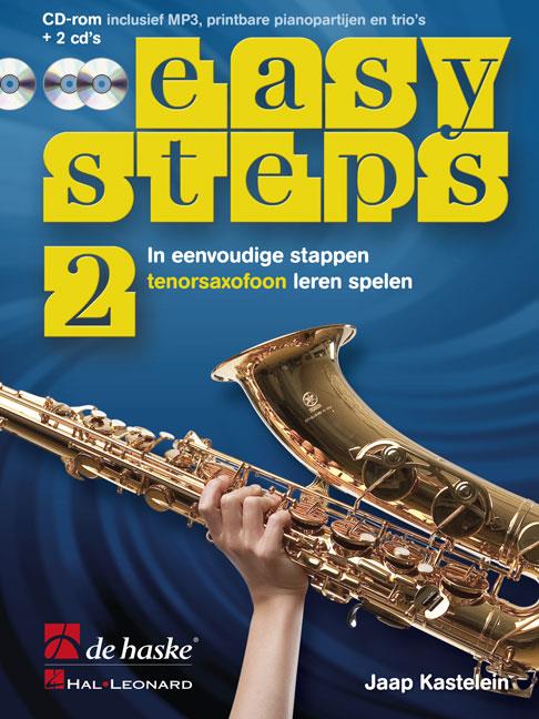 KASTELEIN J. - EASY STEPS 2 SAX TENOR CD+CDROM