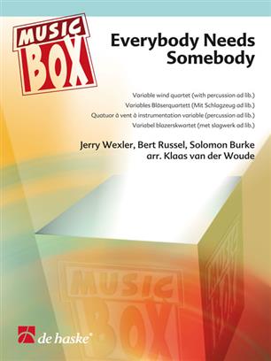 ALBUM - EVERYBODY NEEDS SOMEBODY (CUARTETO VIENTO/PERCUSION)