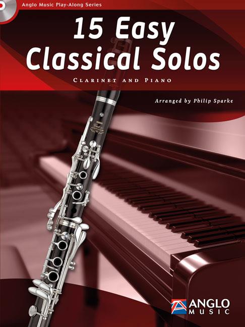 ALBUM - CLASSICAL SOLOS EASY (15) CLARINETE Y PIANO +CD