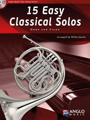 ALBUM - CLASSICAL SOLOS EASY (15) TROMPA Y PIANO +CD