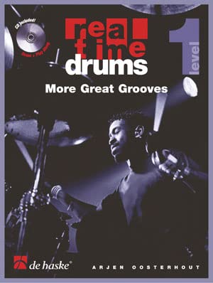 OOSTERHOUT A. - REAL TIME DRUMS - MORE GREAT GROOVES 1+CD