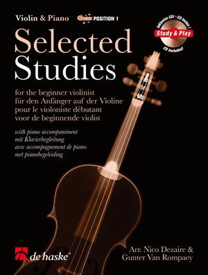 DEZAIRE/ROMPAEY. - SELECTED STUDIES POSITION V.1º(2CDS) (VIOLIN/P)