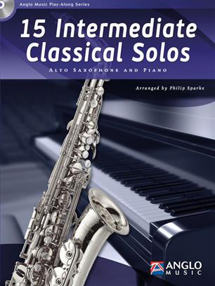 ALBUM - CLASSICAL SOLOS INTERMEDIATE (15) SAX/P +CD