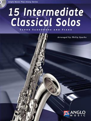 ALBUM - CLASSICAL SOLOS INTERMEDIATE (15) SAXO TENOR/P +CD