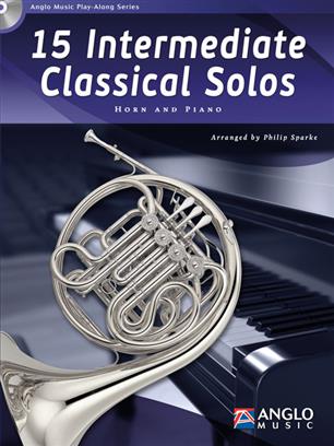 ALBUM - CLASSICAL SOLOS INTERMEDIATE (15) TROMPA/P +CD