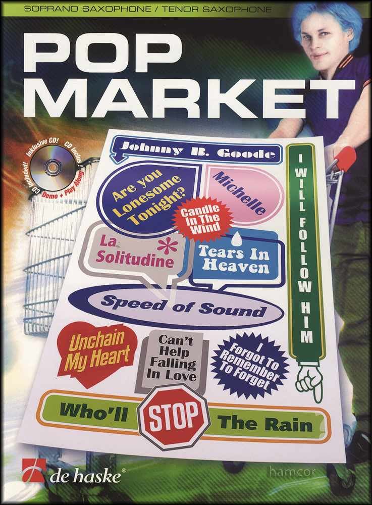 ALBUM - POP MARKET (TENOR/ALTO SAXOFON)(+CD)