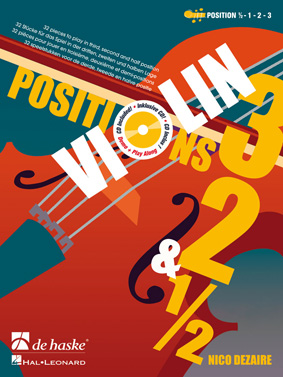 DEZAIRE N. - POSITIONS VIOLIN (32 PIEZAS VARIAS POSICIONES) +2CD