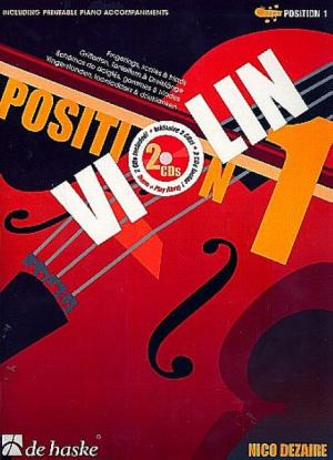 DEZAIRE N. - POSITIONS VIOLIN (32 PIEZAS POSICIONES 1 ) +2CD