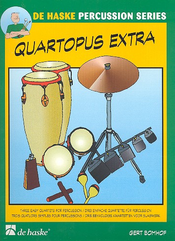 BOMHOF G. - QUARTOPUS EXTRA (3 CUARTETOS) PERCUSION