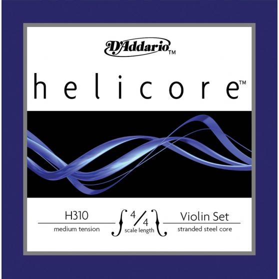 CUERDA VIOLIN - D'ADDARIO HELICORE JUEGO H310 4/4 MEDIUM