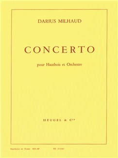 MILHAUD D. - CONCIERTO OBOE