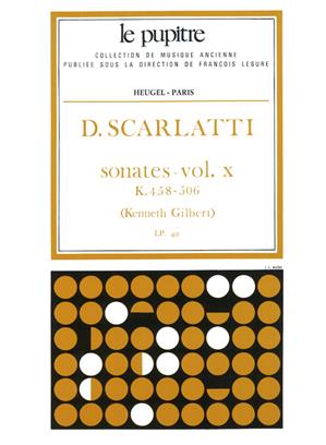 SCARLATTI D. - SONATAS COMPLETAS V.10  K458 A K506 (Lp40)