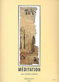 MASSENET J. - MEDITACION DE THAIS - FLAUTA Y PIANO -