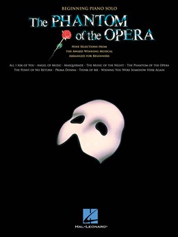 LLOYD WEBBER A. - PHANTOM OF THE OPERA (BEGINNING PIANO SOLO)