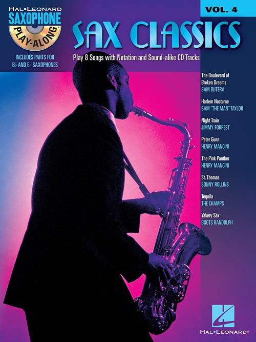 ALBUM - SAXOPHONE SAX CLASSICS PLAY ALONG V.4