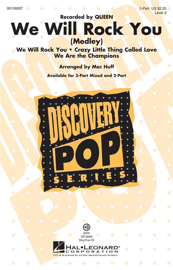MAY B. - WE WIL ROCK YOU  DISCOVERY POP Arr. MAC HUFF