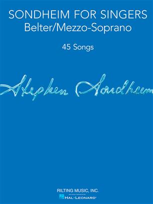 SONDHEIM S. - SONDHEIM FOR SINGERS - BELTER/MEZZO SOPRANO VOCAL  COLLECTION